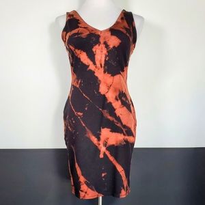 Iris Bodycon Dress*Custom Reverse Tiedye